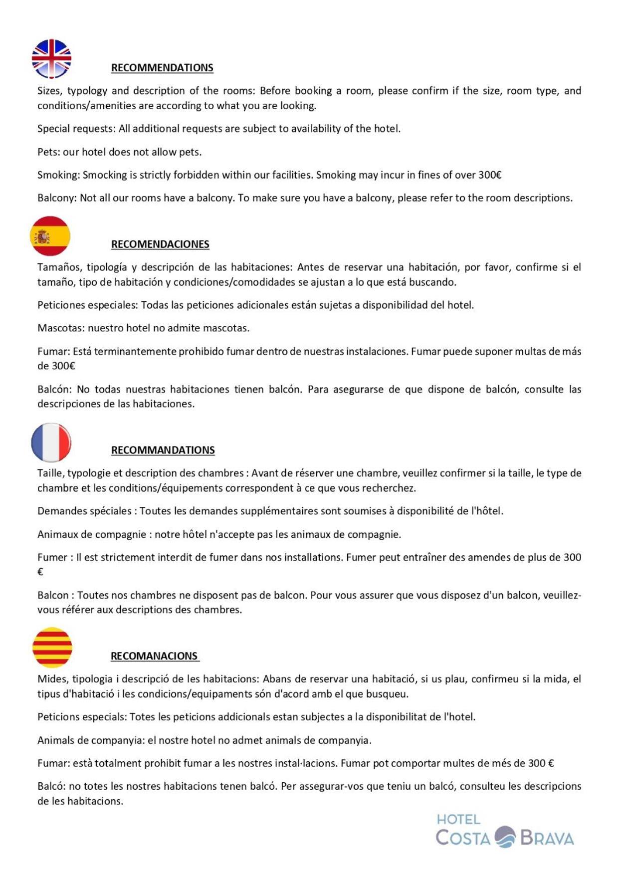 Hotel Costa Brava Roses Eksteriør bilde